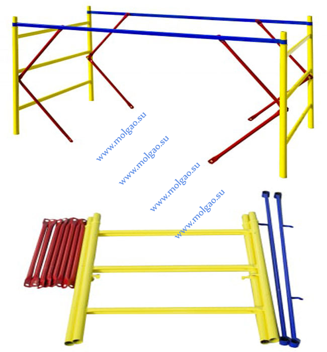 Промежуточная секция вышки-туры ВСП - набор деталей для увеличения высоты вышки на 1.2 метра.