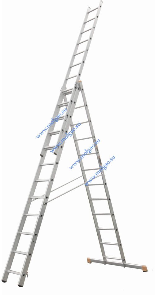 Универсальная трехсекционная лестница Кроспер 3 х 12
