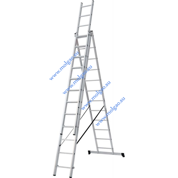  | Лестница универсальная трёхсекционная 3 х 12 | Купить на www.molgao.su * (495) 502-4469 * 495@5024469.ru