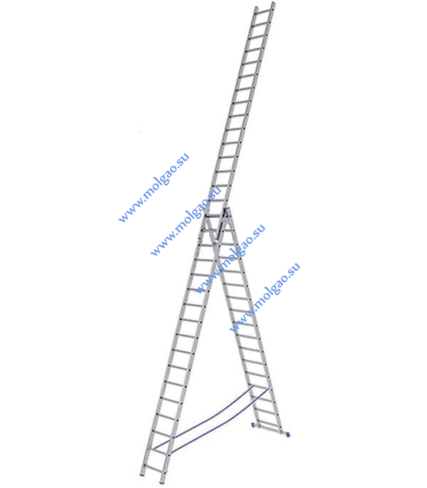  | Лестница универсальная трёхсекционная 3 х 17 | Купить на www.molgao.su * (495) 502-4469 * 495@5024469.ru