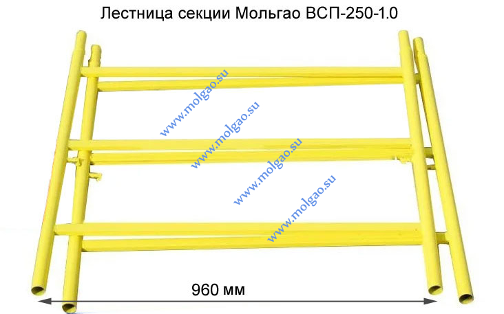  | Лестница секции ВСП-250-1.0 | Купить на www.molgao.su * (495) 502-4469 * 495@5024469.ru