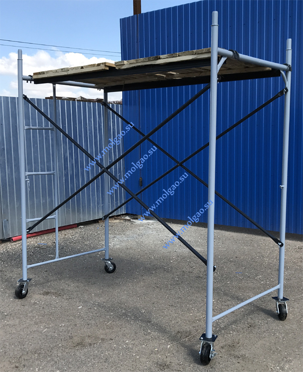  | Готовая передвижная секция лесов ЛРСП-2000-30 (ДхВхШ = 3х2х1) м | Купить на www.molgao.su * (495) 502-4469 * 495@5024469.ru