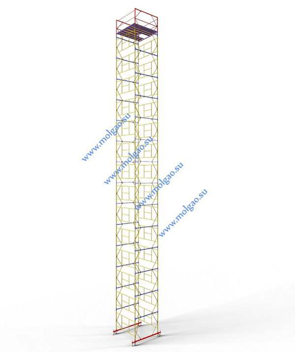 | Вышка-тура ВСП-250-2.0 (ВСР-7) 2.0 х 2.0 х 18.4 м | Купить на www.molgao.su * (495) 502-4469 * 495@5024469.ru
